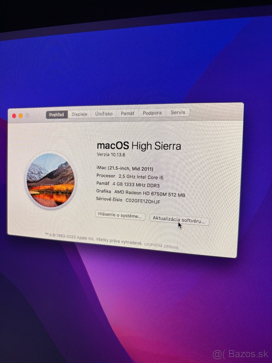 Apple iMac 21,5’’ - 3