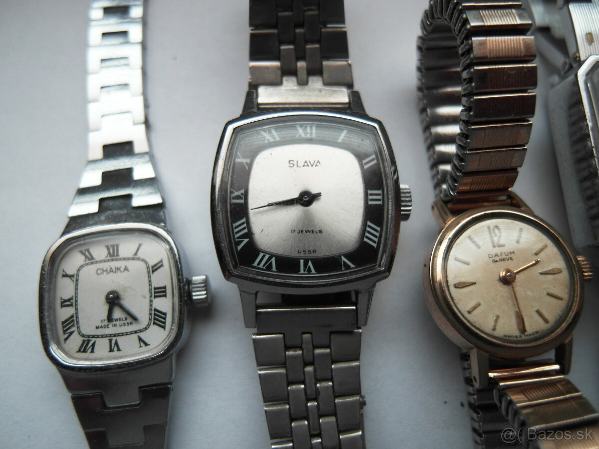 Náramkové hodinky dámske 6ks - 3