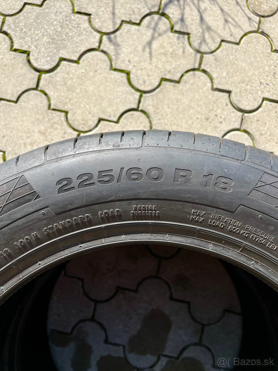 Predám letné pneumatiky Continental 225/60/R18 - 3