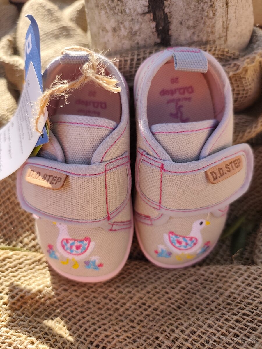 👟 D.D.Step Barefoot detské plátenky na leto - 3