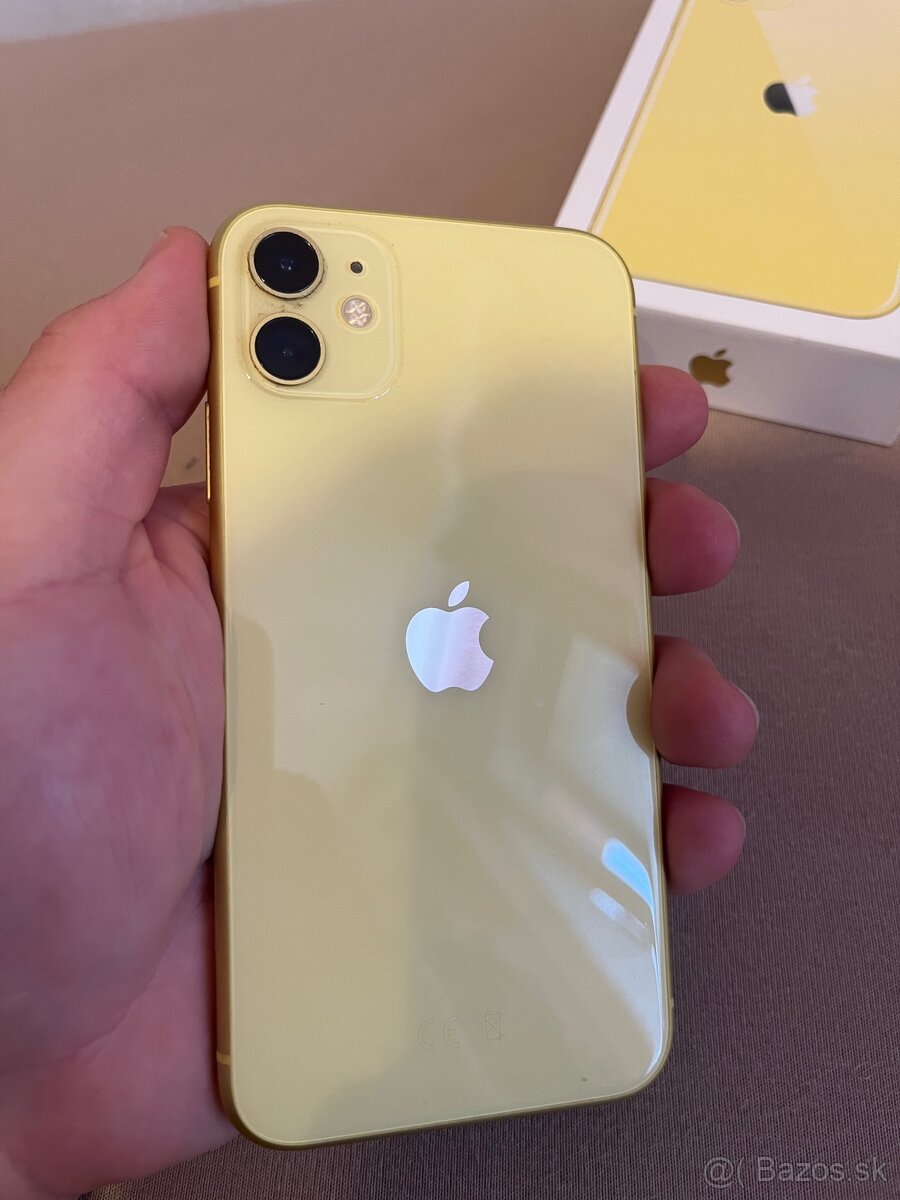 Predám iPhone 11 yellow 64gb - 3