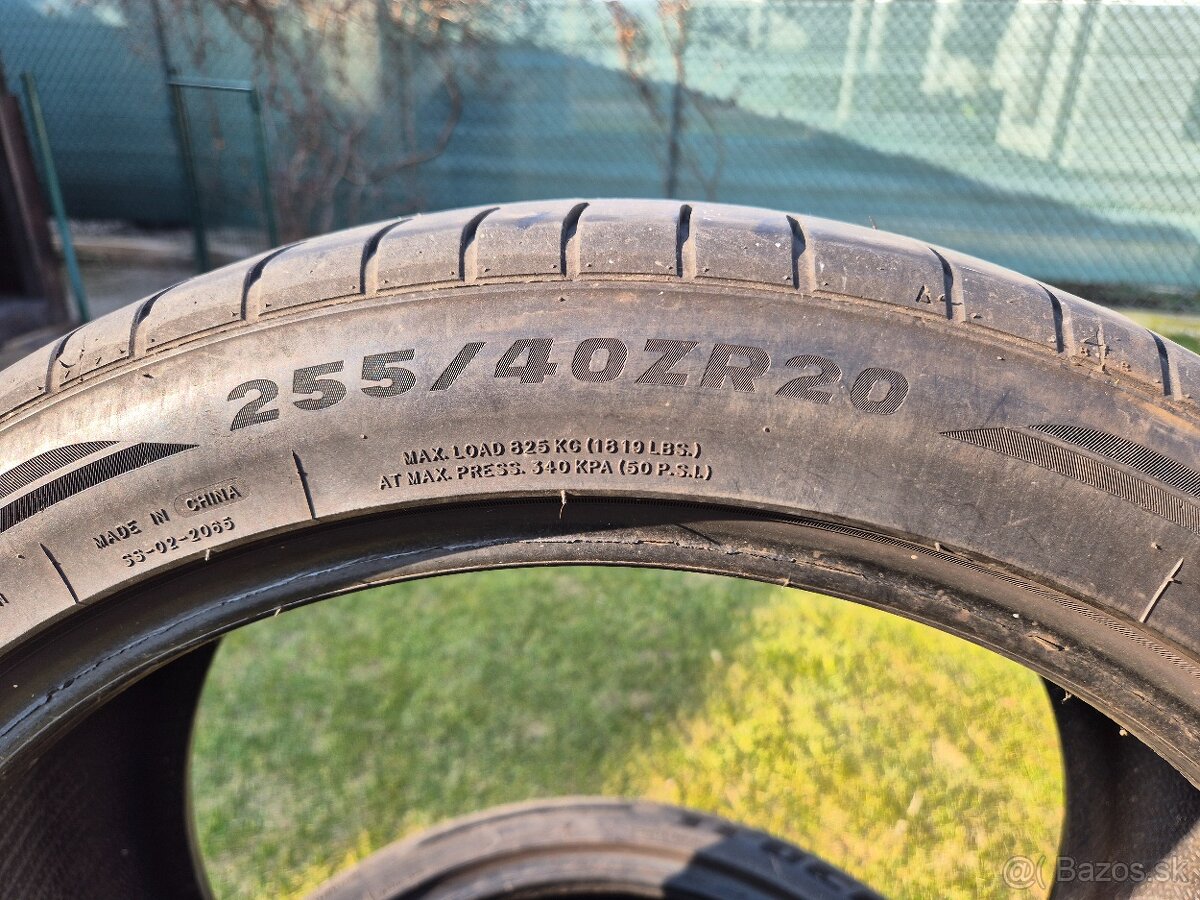 255/40 r20 letné pneu - 3