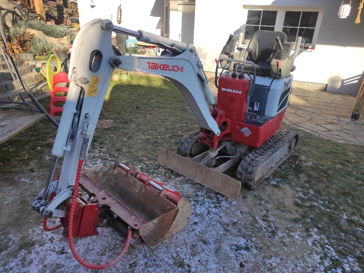 Predám Minibager Takeuchi TB210R - 3