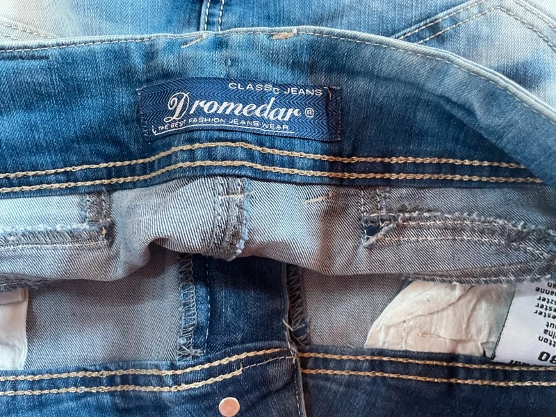 Riflová minisukňa Dromedar - 3