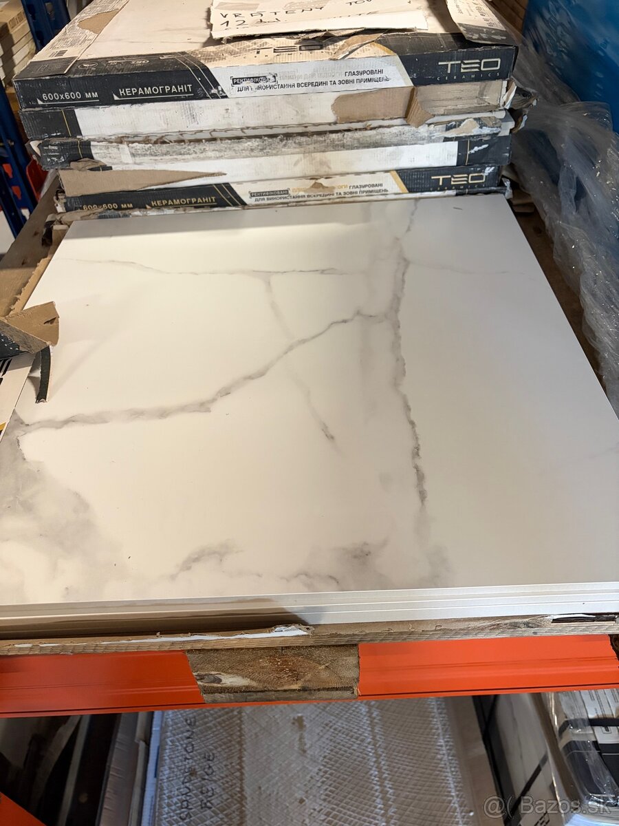 Gresova dlazba 60x60x0,9 CM imitacia mramoru - 3