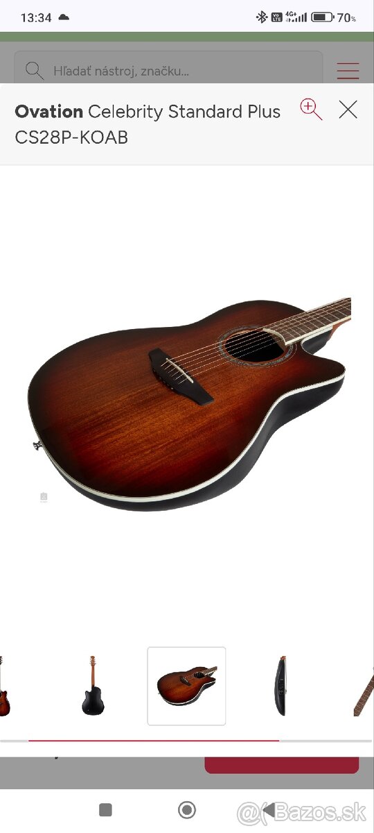 Elektroakusticka gitara Ovation - 3