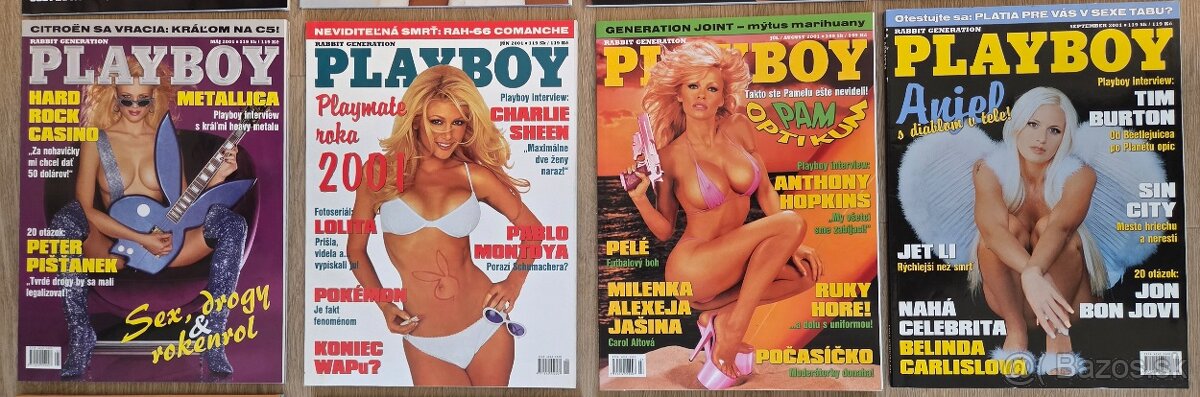Playboy casopis r.2001 - 3