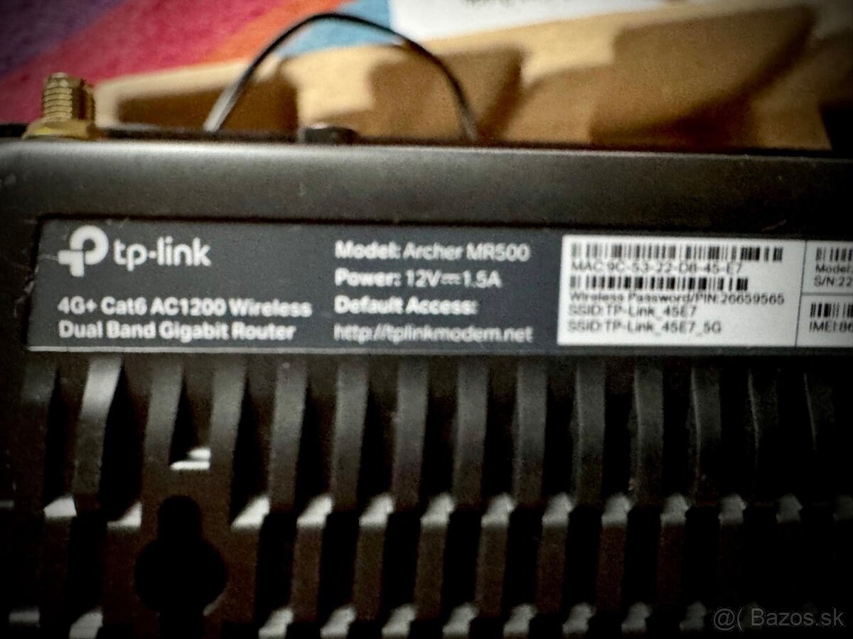 LTE WiFi modem TP-Link Archer MR500 - 3