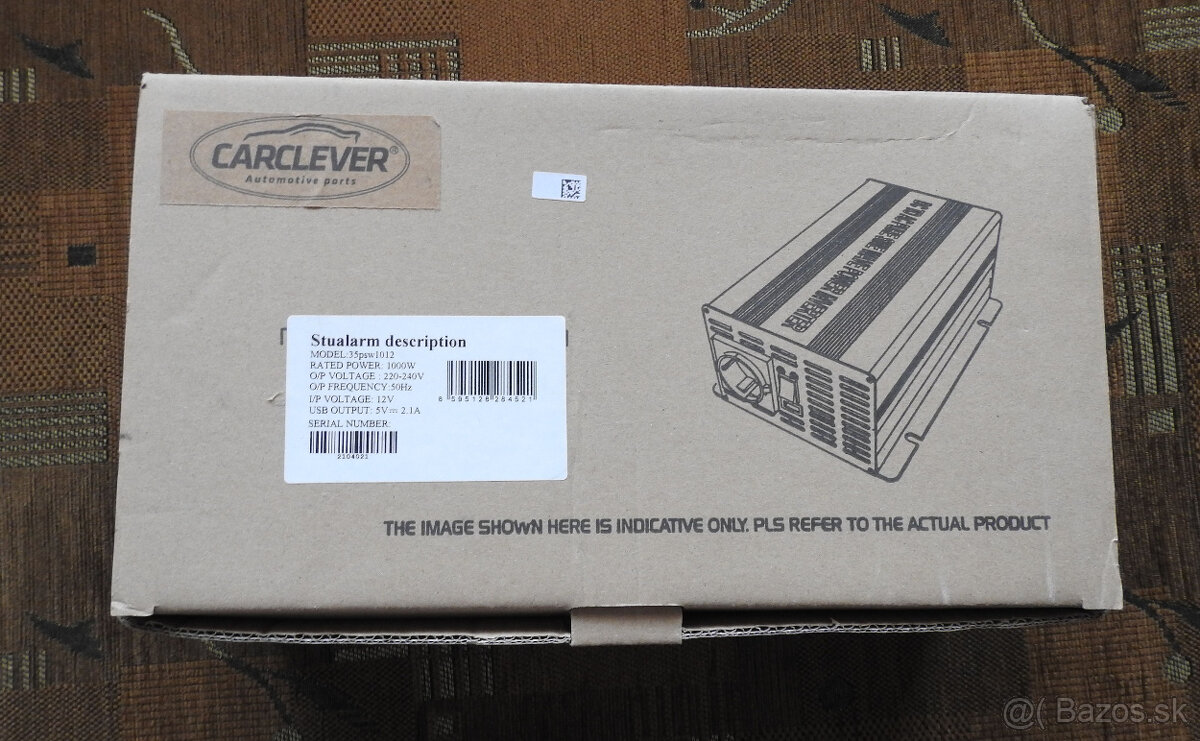 Menič napätia 12V-220V - čistý sínus - 3