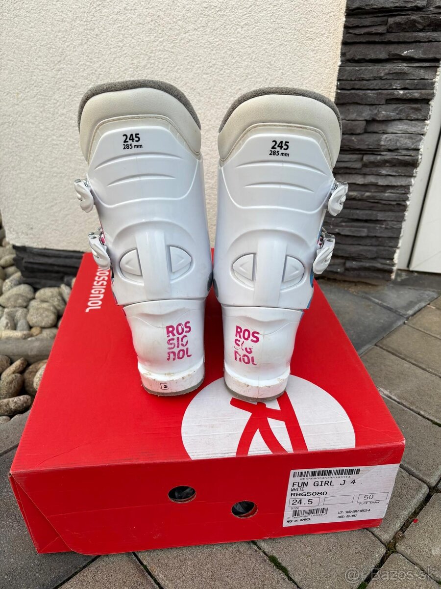 Lyžiarsky set lyže 140cm + lyžiarky 245cm, EU 38 -39 - 3