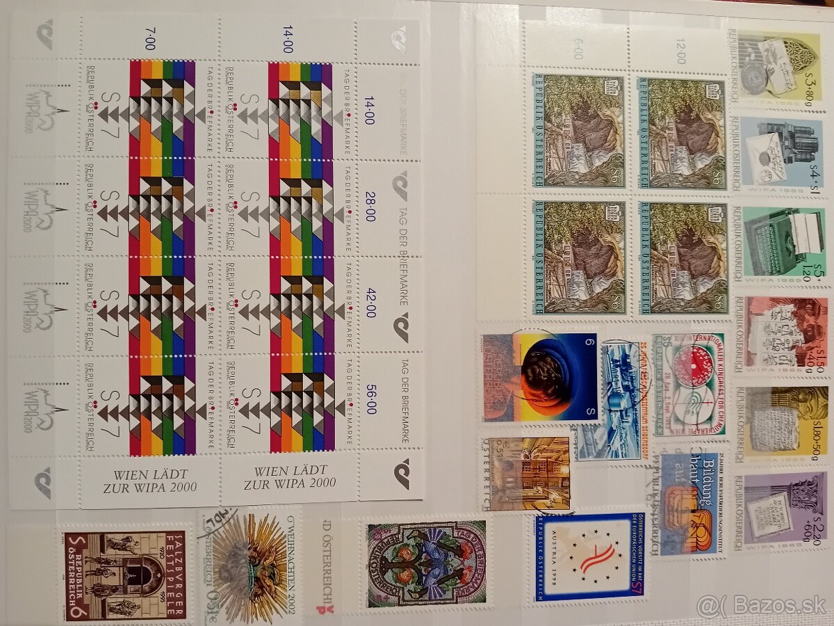 Známky Rakúsko v albume - 3