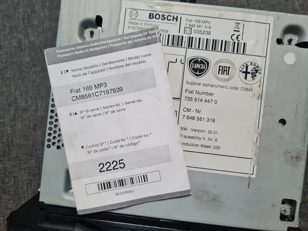 Autorádio Fiat - 3