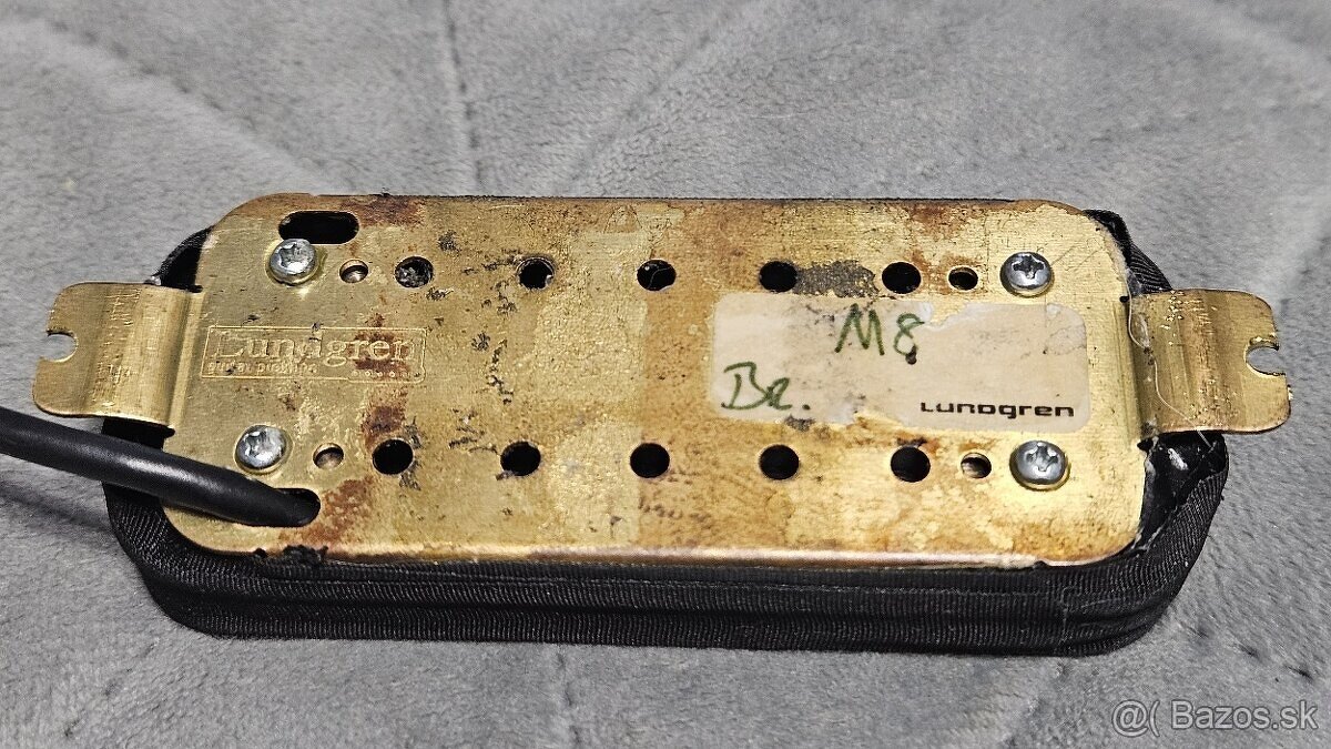 Lundgren M8 Bridge - snímač pre 8 strunnú gitaru - 3