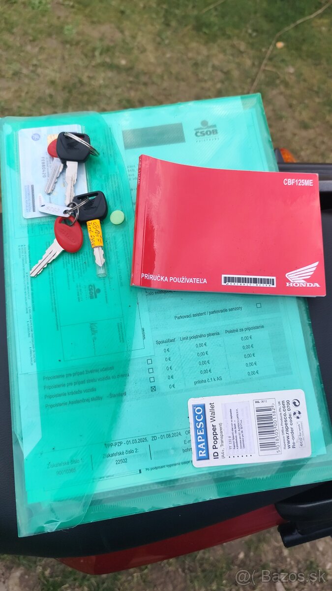 Predám Honda CB 125f - 3