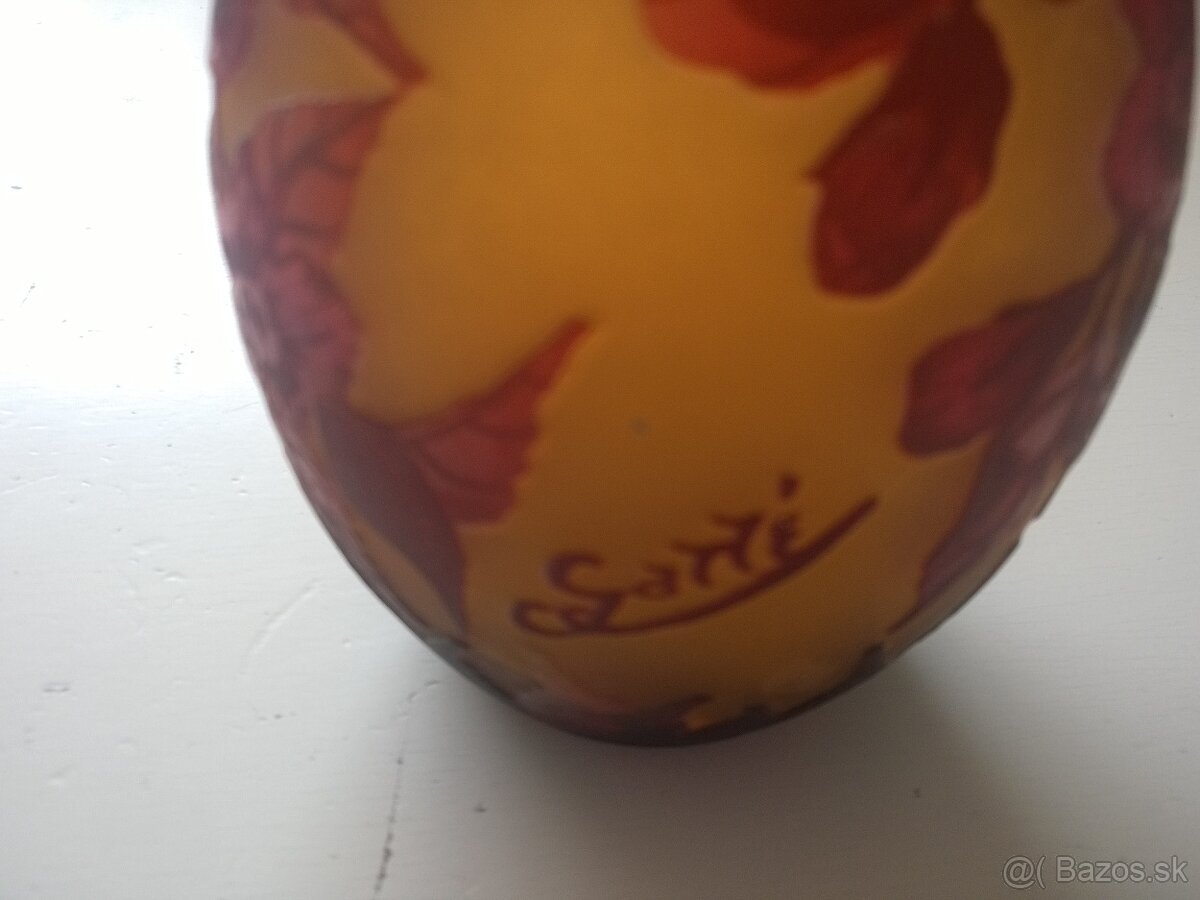 Váza Émile Gallé - 3