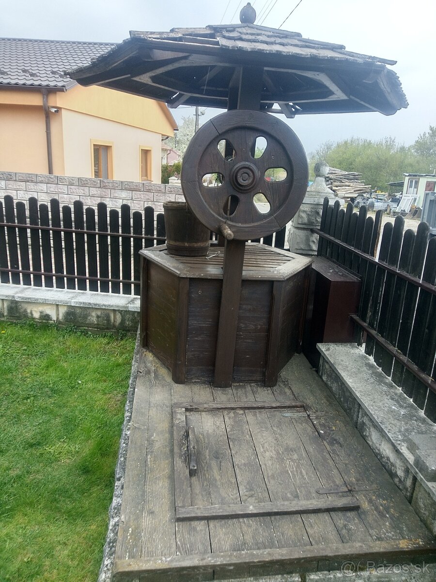 Predam drevenú studňu - 3