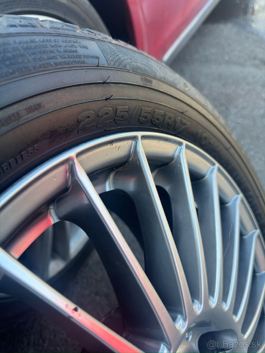 Predám elektróny R17, 5x120 - 3