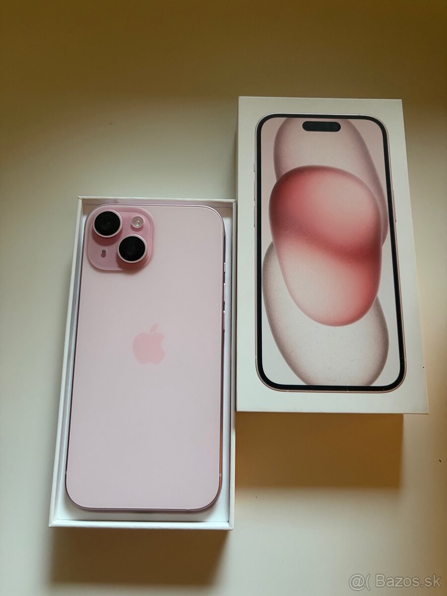 Iphone 15 128gb rúžový - 3