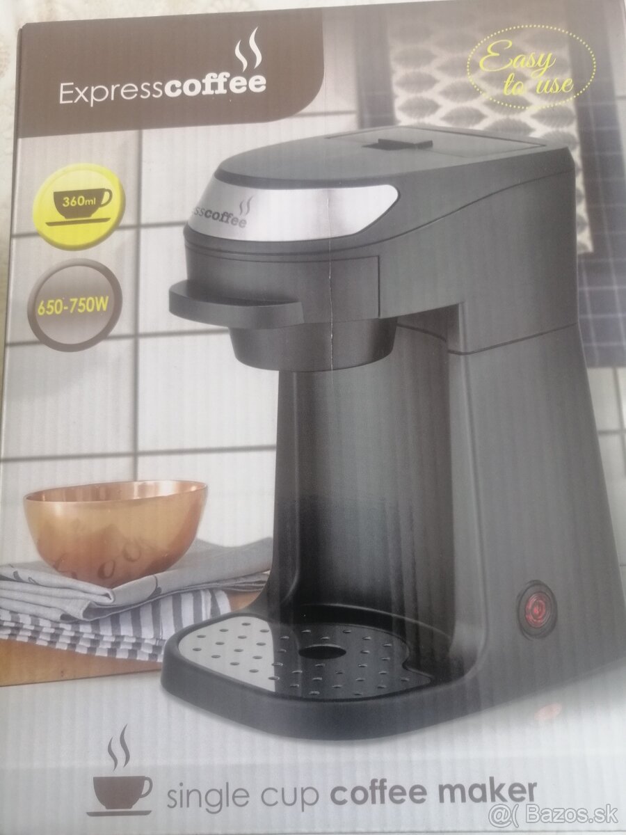 Predám nový kávovar zn. Expresscoffee - 3