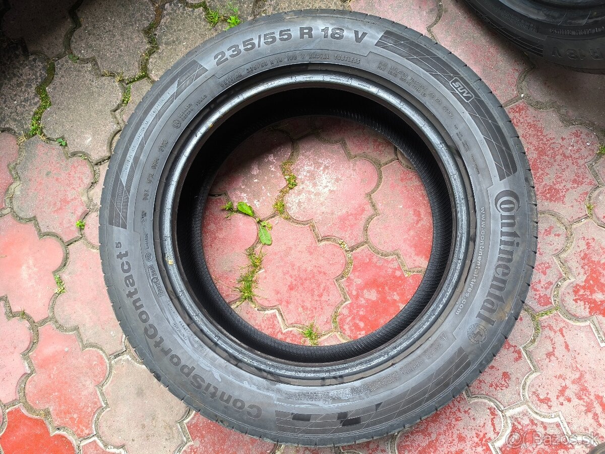 Predám letné pneumatiky 235/55 R18 - 3