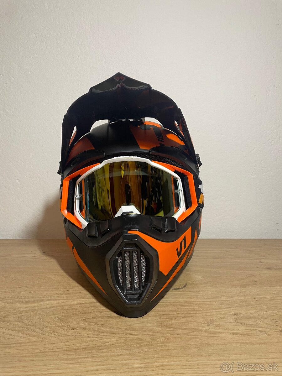 ,Motocross prilba, - 3