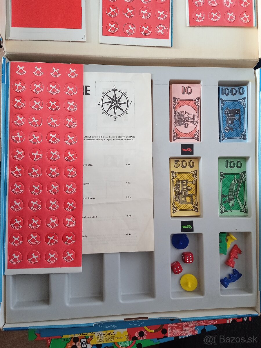 Retro hra Cestujeme po Evropě (IGRA) - 3