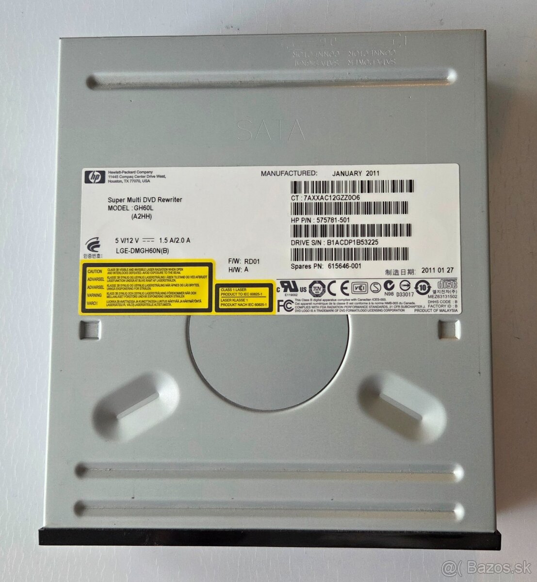 DVD napalovacka HP - 3