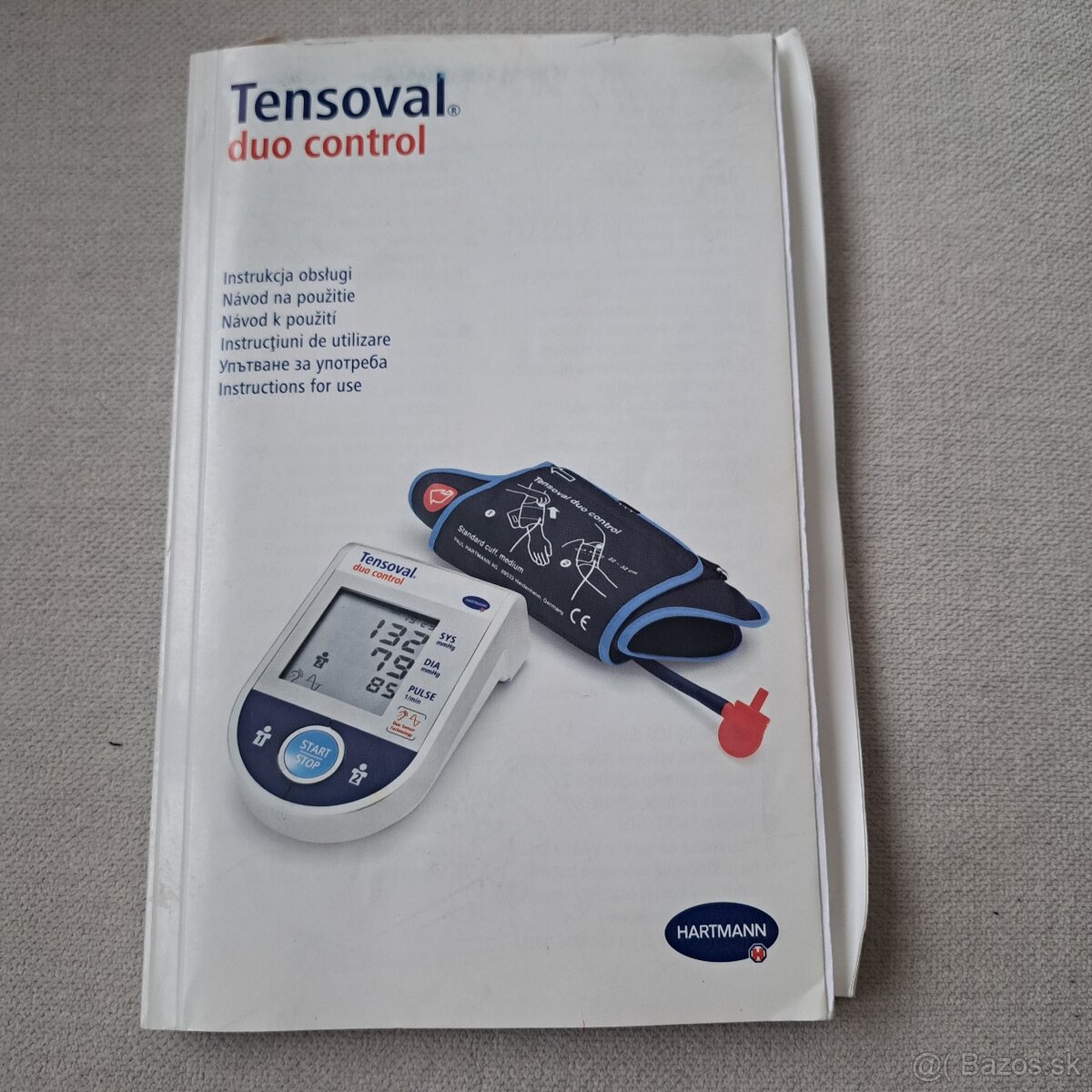 Tlakomer Tensoval duo control - 3