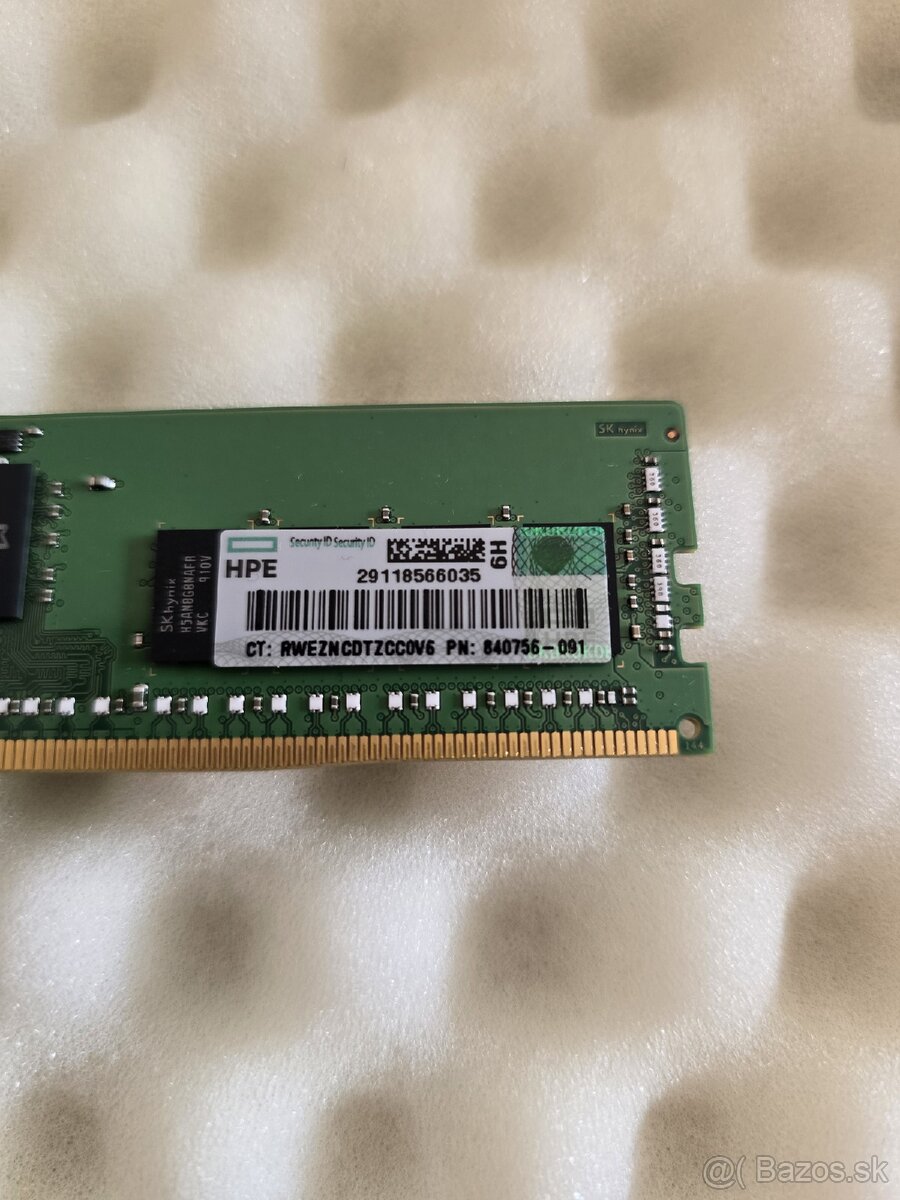 RAM HPE 16GB 2Rx8 PC4-2666V - 3