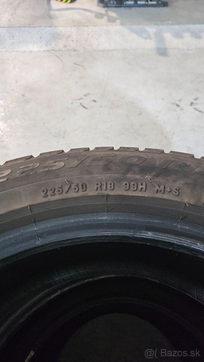 Zimne pneu Pirelli 225/50 R18 4-5mm - 3