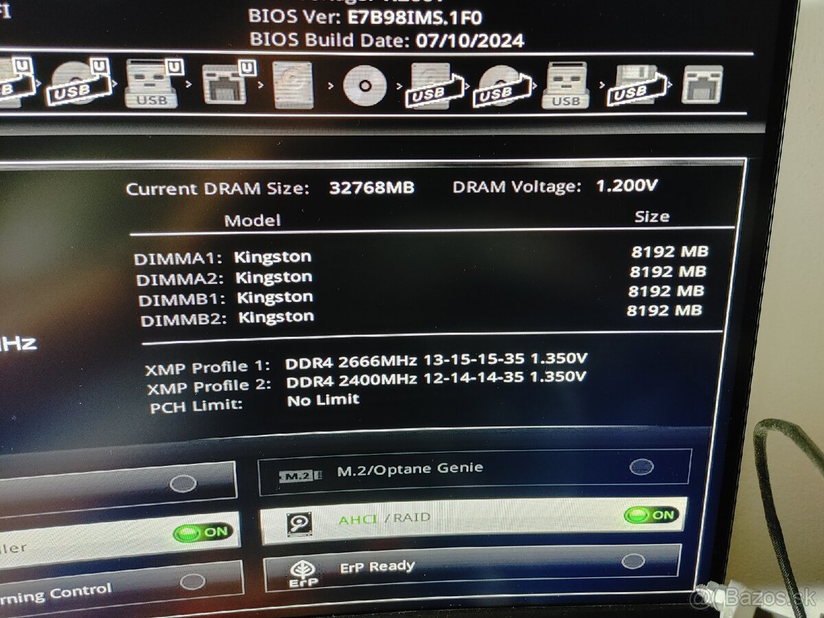 RAM HyperX Predator DDR4 32 GB (4×8 GB) 3333 MHz CL16 - 3