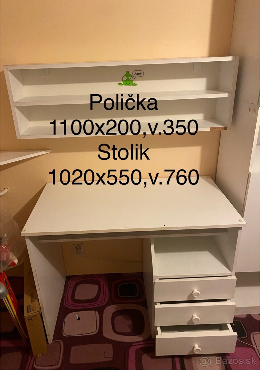 Nabytok do detskej izby + pisacie stoliky - 3