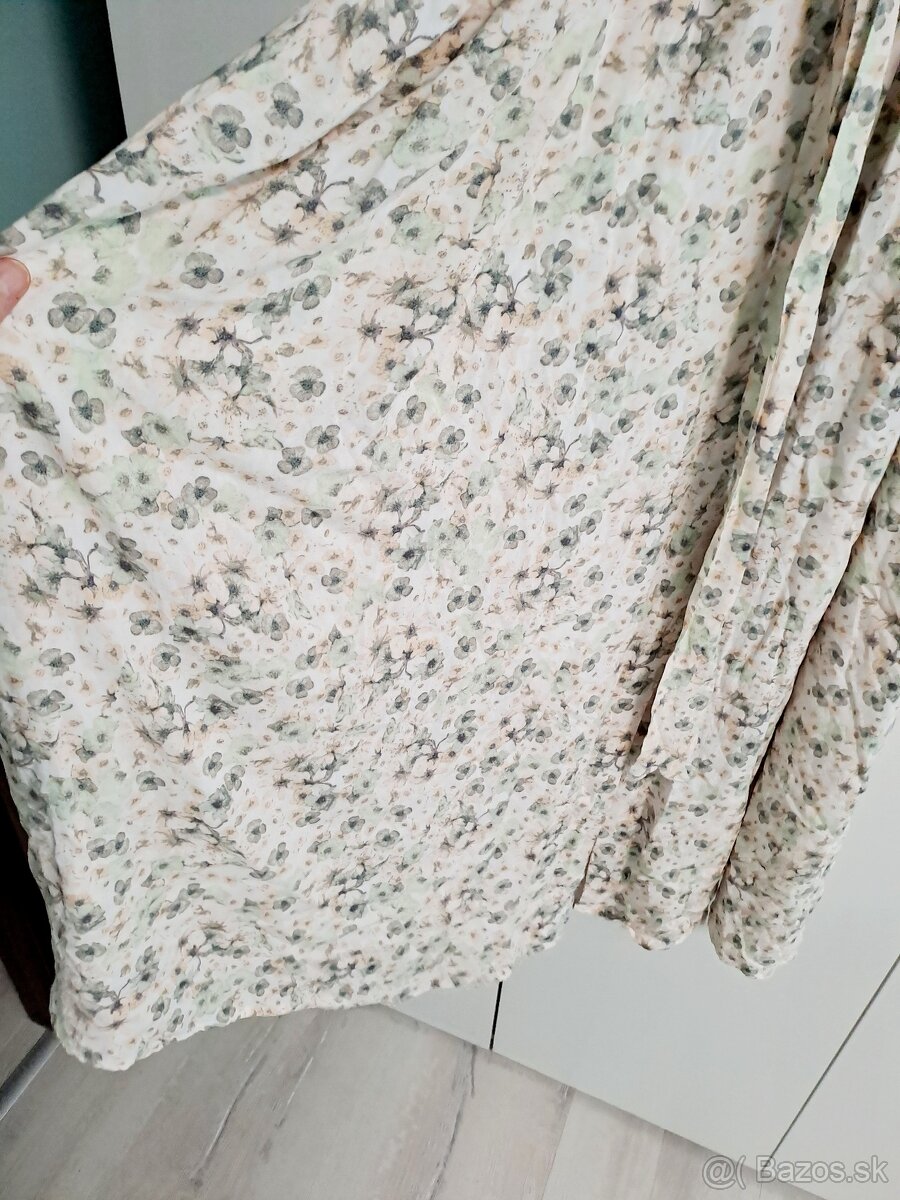 H&M boho šaty veľkosť M/40 - 3