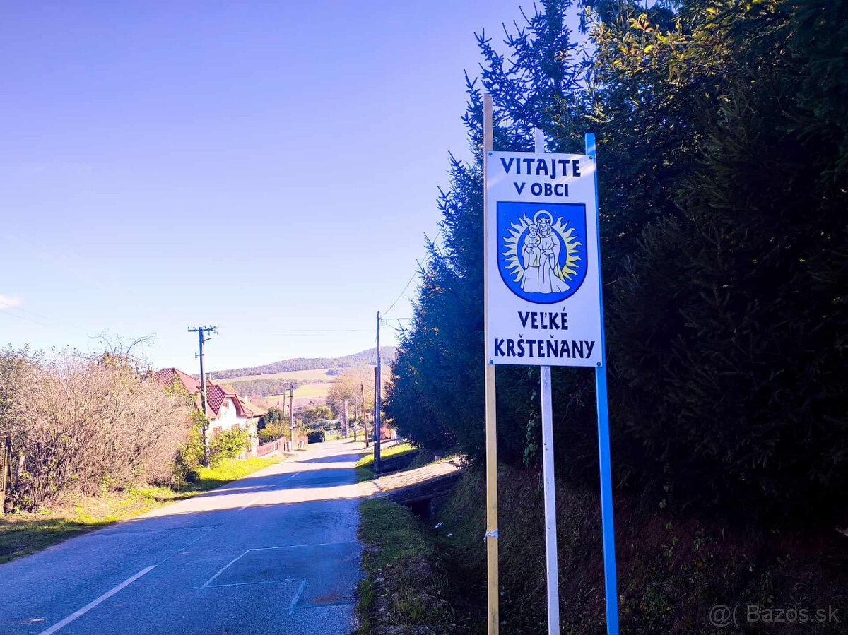 ‼️ POZEMOK NA PREDAJ, VEĽKÉ KRŠTEŇANY - okr. PARTIZÁNSKE ‼️ - 3