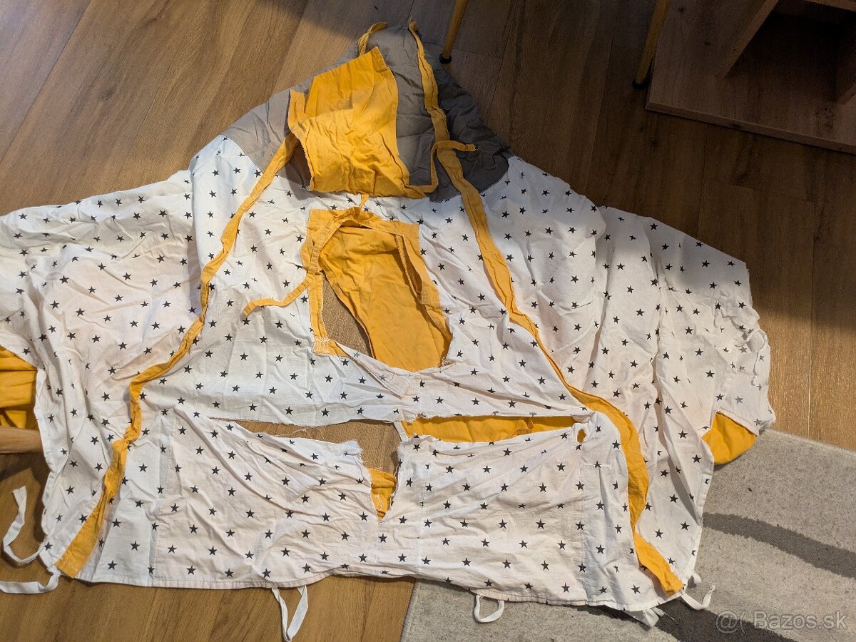 Stan Teepee bielo-sivo-žltý - 3