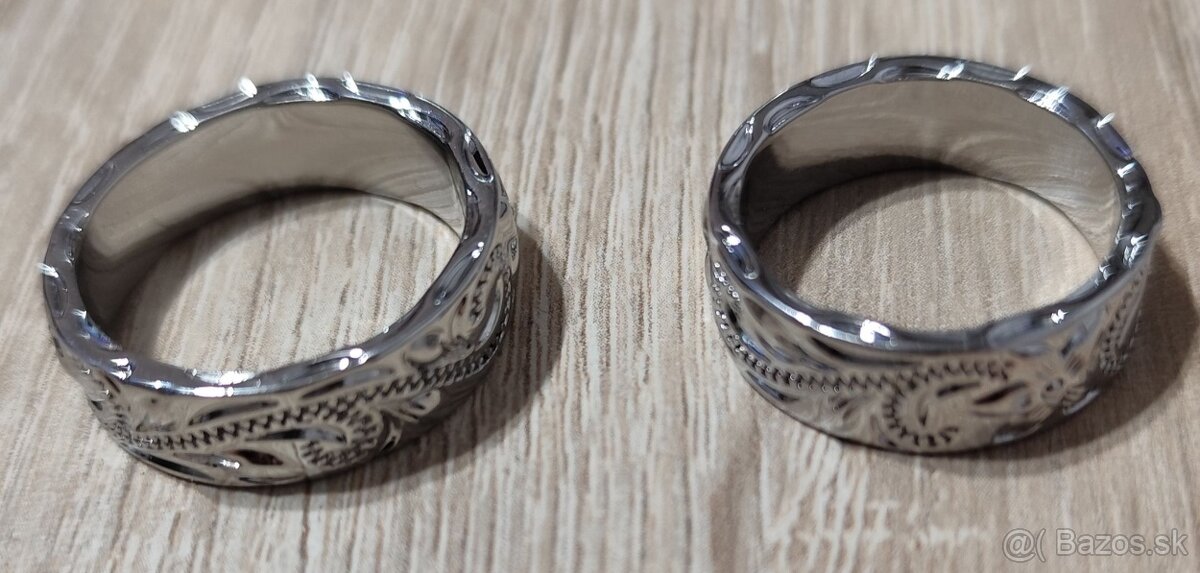 Exkluzívne ručne vyrezávané prstene - 3