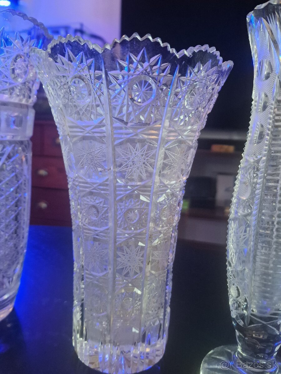 Kryštáľové vázy - 3