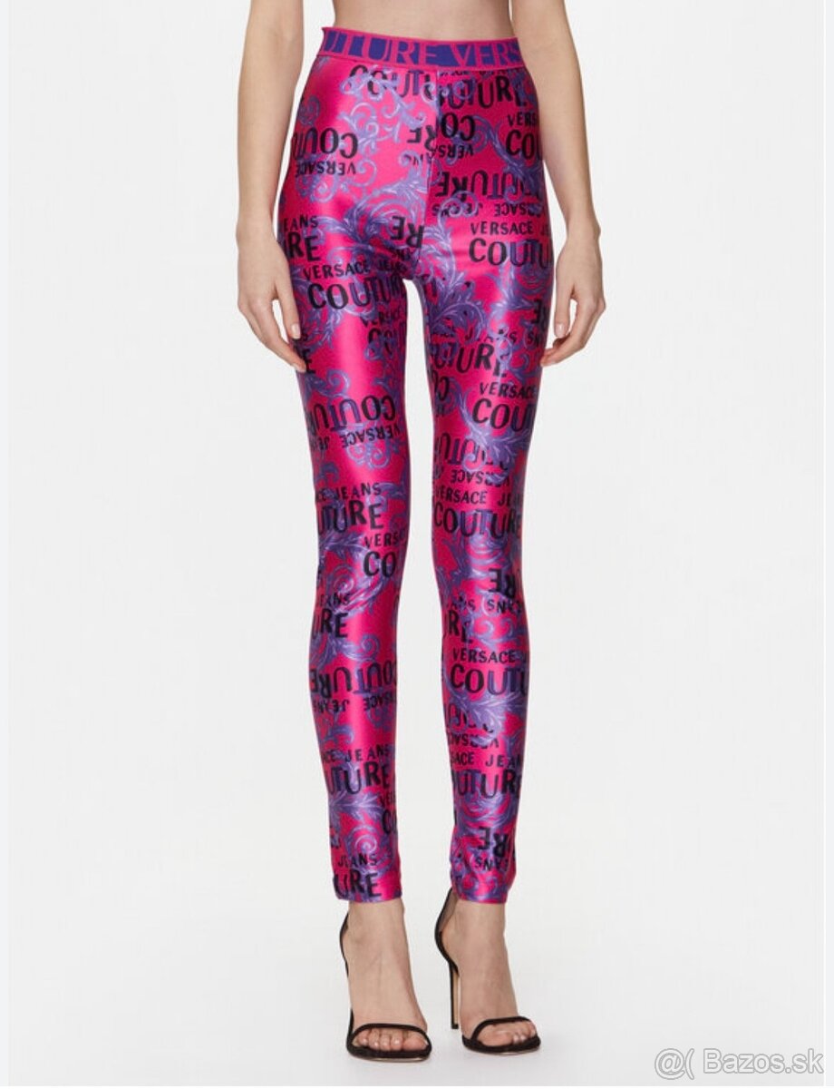 Versace Jeans Couture Patterned leggings, veľ. S - M - 3