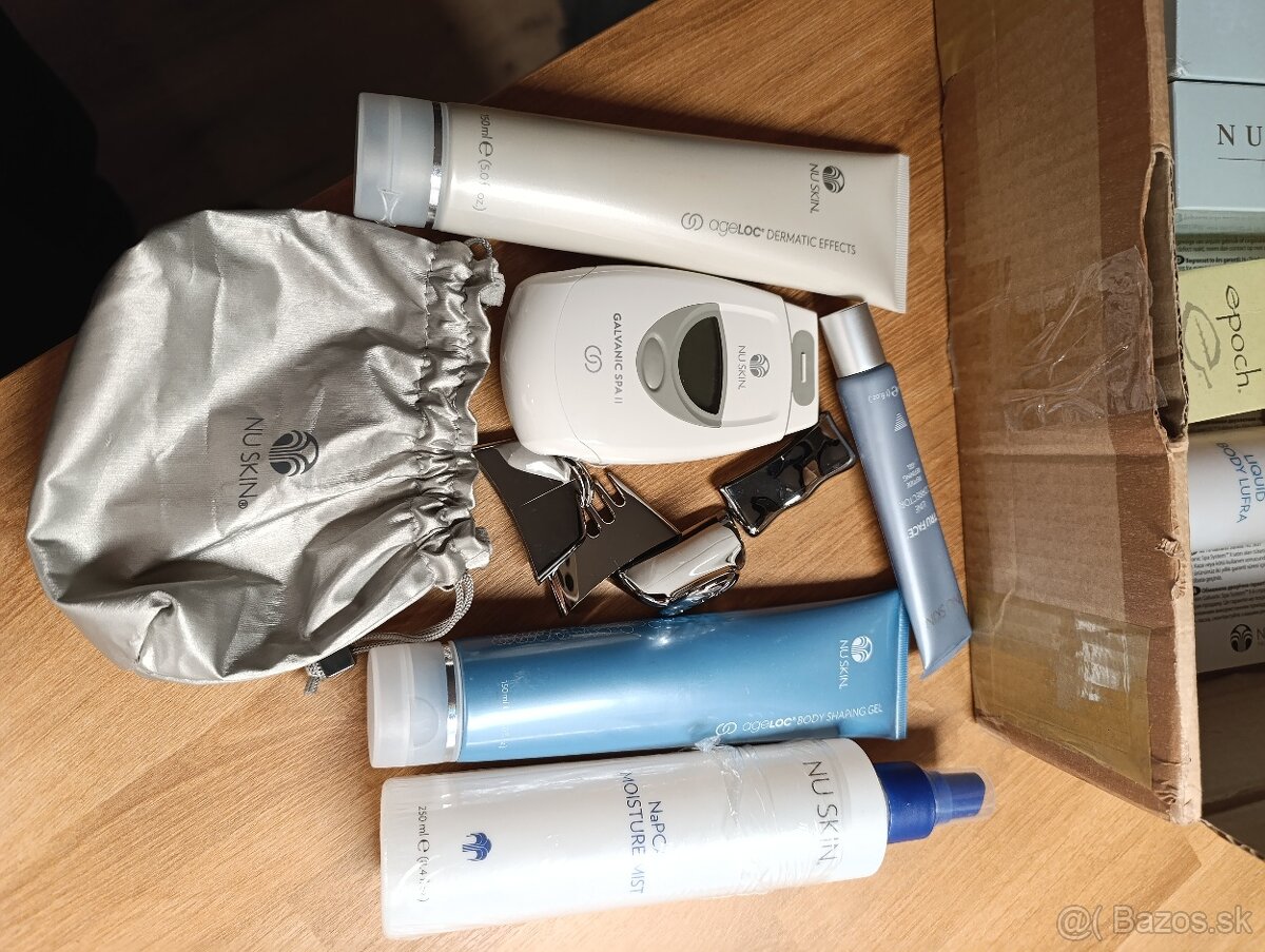 Galvanicka žehlička a set kozmetiky Nuskin - 3