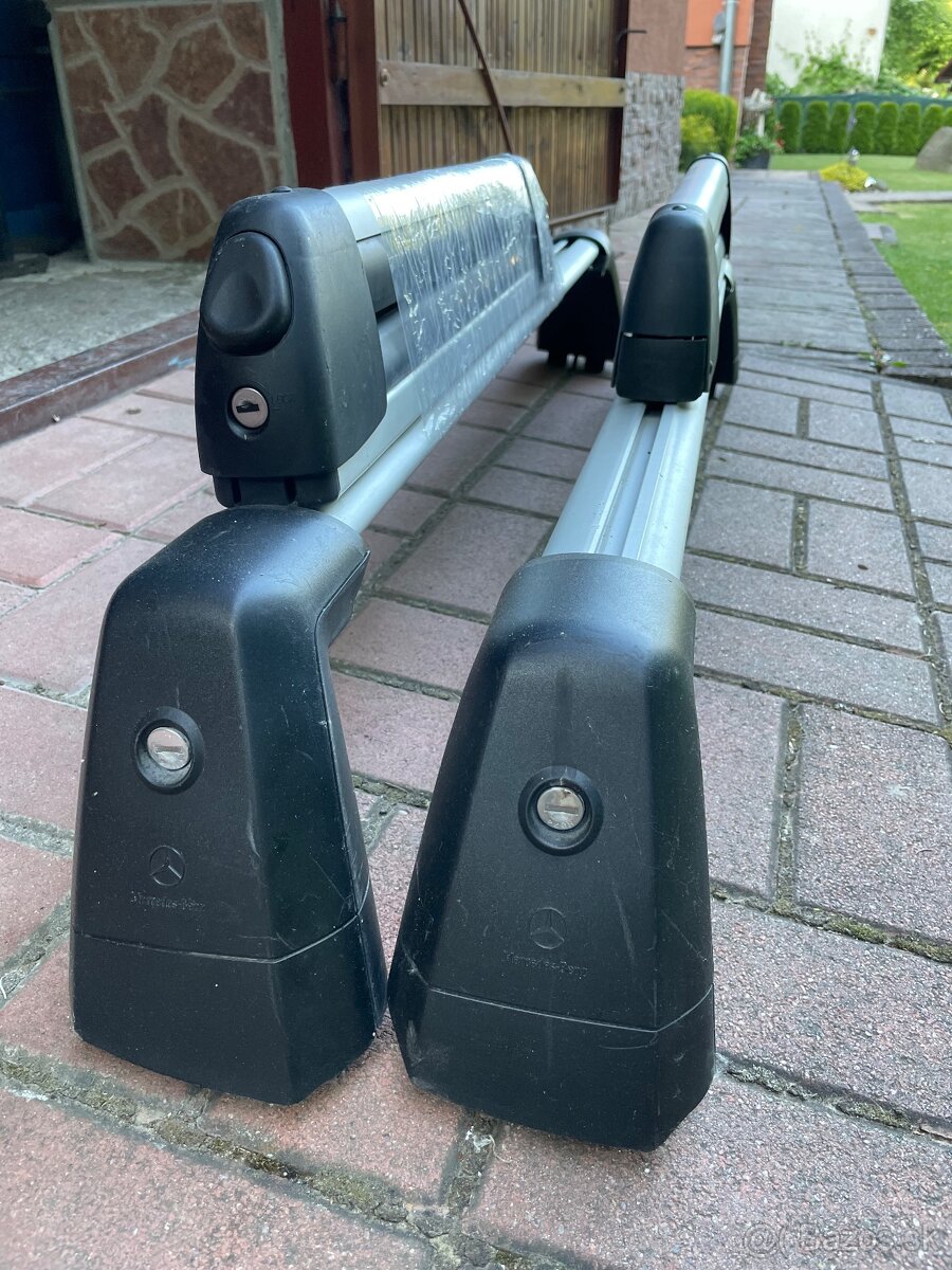 Strešné nosiče Mercedes w204- original - 3