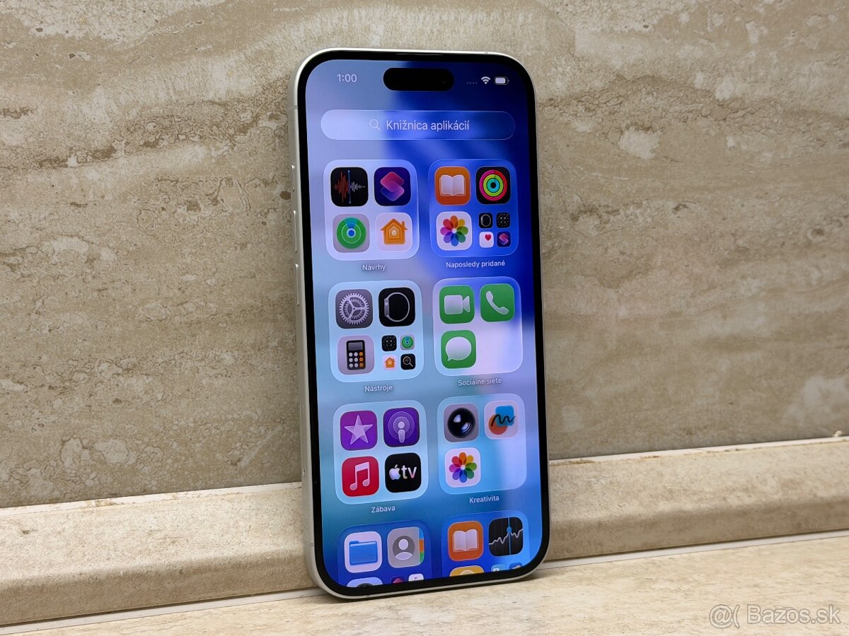 iPhone 16 128GB White 92% batéria - 3