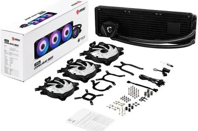 Predám vodné chladenie MSI MAG Coreliquid 360R V2 - 3
