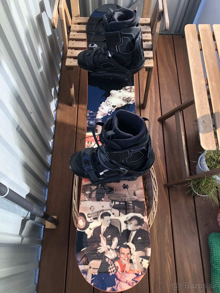 Snowboard Head, s viazaním - 3