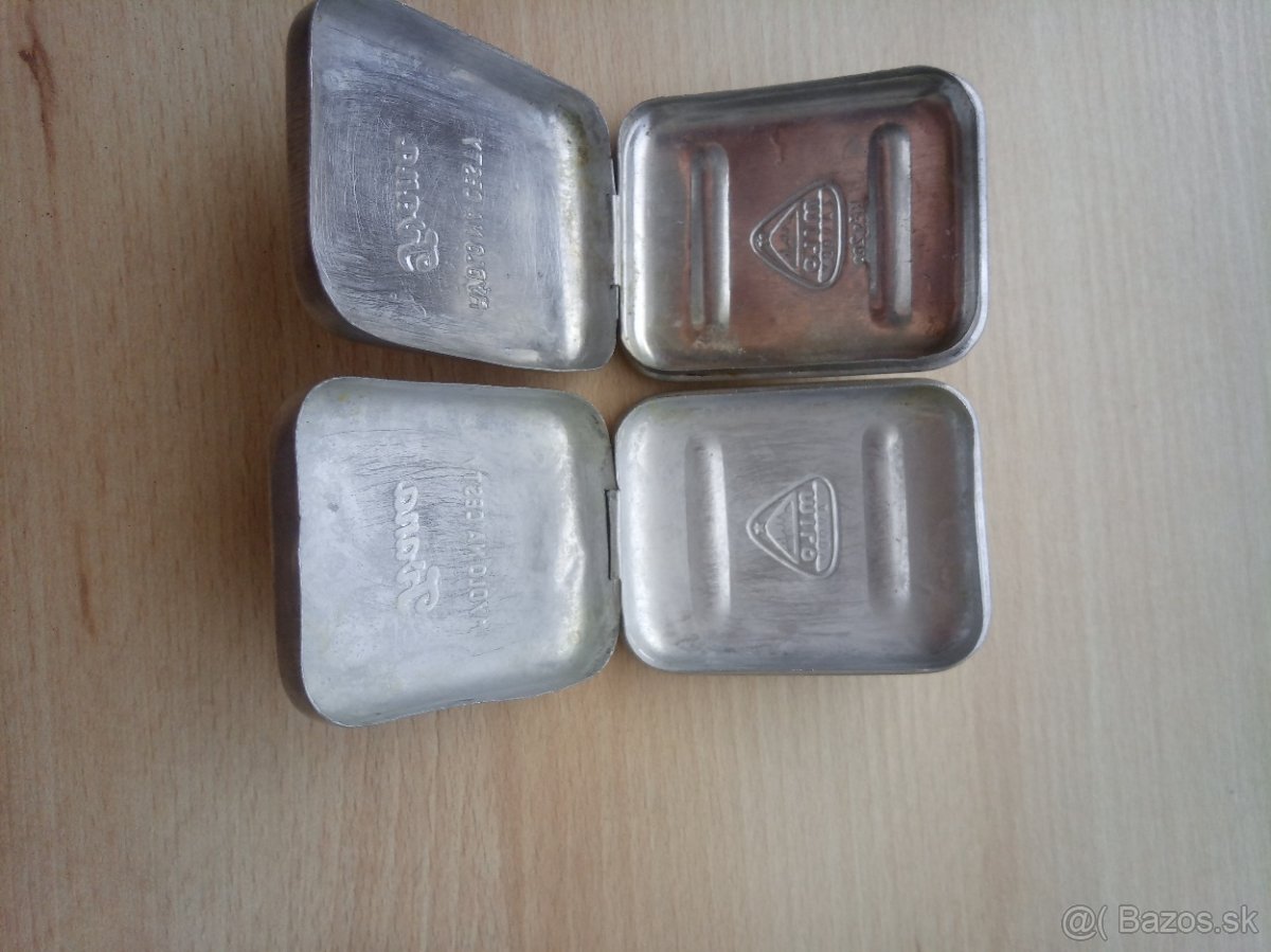 Hliníková mydelnicka, obal na mydlo - 3