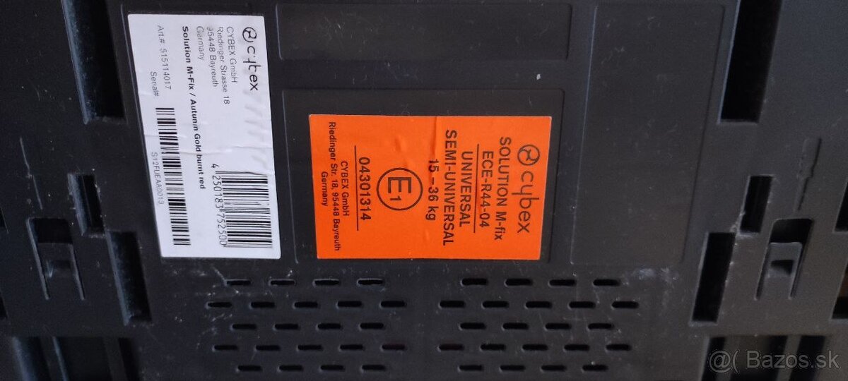 Detská autosedačka CYBEX SOLUTION M-FIX ISOFIX 15-36 KG - 3