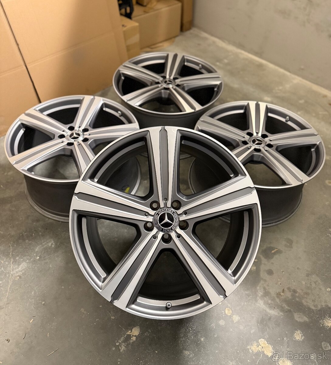 Hliníkové disky 5x112 R21 Mercedes Benz GLE V167 +Coupé C167 - 3