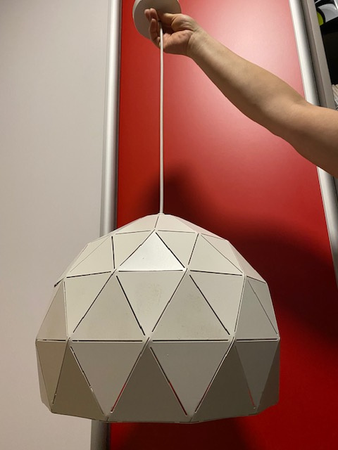 Predám kuhynskú lampu bielu - 3