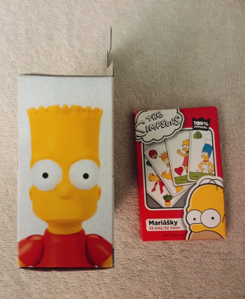 The Simpson figúrka+ karty - 3