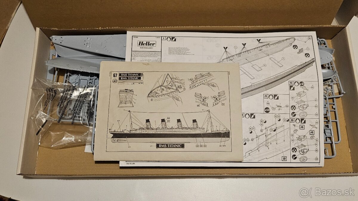 Plastový model Heller Richelieu 1:400 - 3