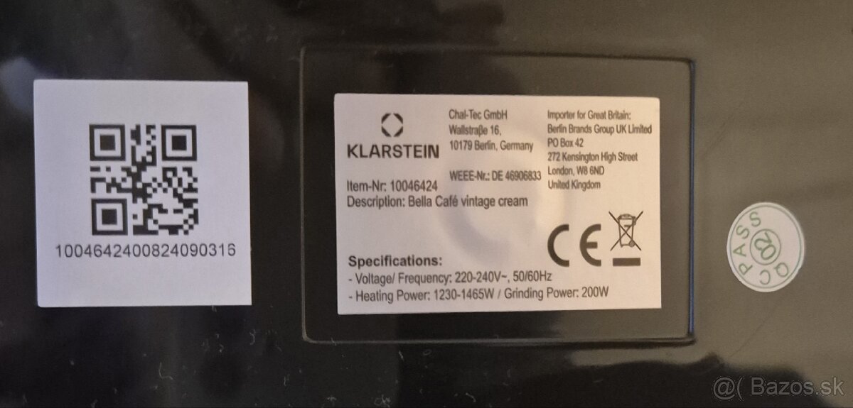 Klarstein Bella Café - 3